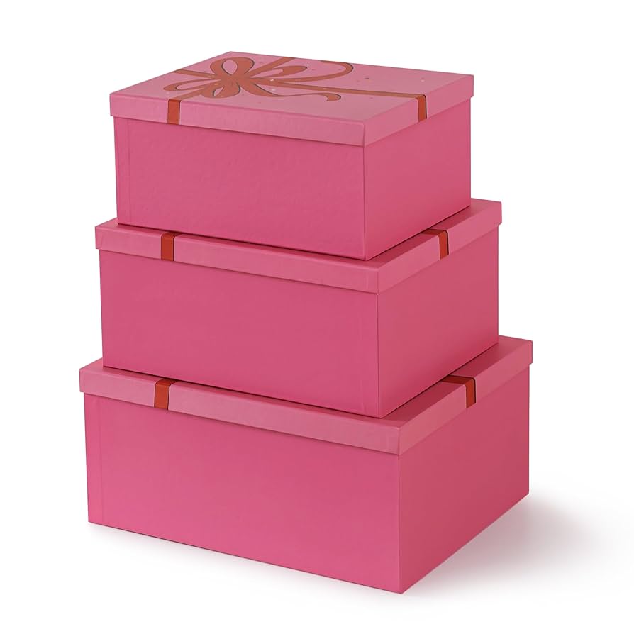 Amazon.com: Soul & Lane Pink Valentine's Day Gift Boxes for